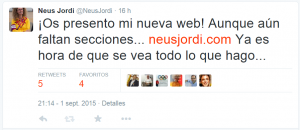 blog neusjordi.com twitter networking comunicacion eficiencia
